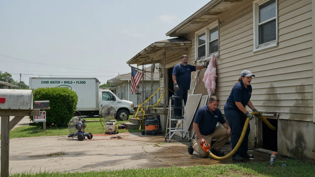 Water Damage Repair in Fruithurst, AL near me